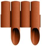 Cellfast Standard műanyag kerti paliszád 2, 3 m, 25, 5 cm, téglavörös (72107)