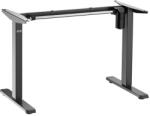 Ergo Office Elektromos állítható asztalváz, 1 motor, 80 kg teherbírás, 66-114 cm (74680)