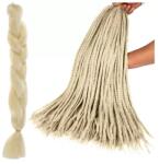 Soulima Szintetikus copf póthaj, világos szőke, 60 cm, könnyű 89 g (00023556)