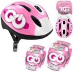 Stamp Gyerek védősisak és védőszett rózsaszín 52-56 cm (22312)