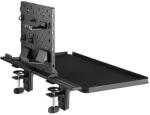 nano RS RS174 fekete gamer asztali polcbővítő, 20 kg teherbírás (84201)