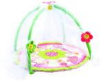 Jokomisiada Baba játszószőnyeg szúnyoghálóval, 83 cm, virágos ívekkel (15676)