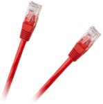 Lechpol UTP patch kábel RJ45-RJ45, 1, 5 m, piros, CCA vezető (71952)