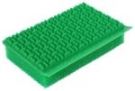 Genius Ideas Zöld SilicoClean szilikon kétoldalú tisztítószivacs törlőéllel 11, 5×7, 8 cm (GI-054695)