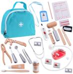 Jokomisiada Kis Fogorvos fa játékkészlet táskával, 30 részes (19988)