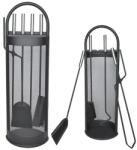 Kaminer 5 részes kandalló szerszámkészlet acél állvánnyal, 66 cm (00004165)