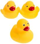 Tullo Fürdőjáték lyuk nélküli sárga kiskacsák, 3 db, BPA-mentes gumi (18946)