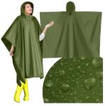 Trizand Univerzális zöld PVC esőponcsó, 127×100 cm, uniszex (00024278)