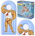 Bestway Felfújható strandmatrac 188x89 cm, 2 légkamrás vinil, átlátszó ablakkal (00017784)