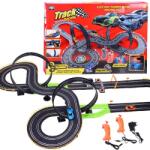 Jokomisiada RC versenypálya 787 cm-es, 2 autóval, körszámlálóval, hálózati táppal (15616)