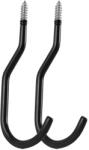 Maclean MC-485 2 db mennyezeti acél kampó kerékpárhoz, létrához, 10 kg (89544)