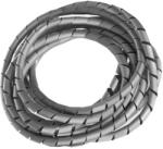 Maclean Ezüst kábelrendező spirál, 3 m, 8, 7-10 mm, polipropilén (48456)