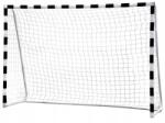 MultiGarden Acél focikapu hálóval, 300×160 cm, leszúrható rögzítőkkel (DS8023)