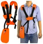 Bigstren Hám/hordozó heveder fűkaszához, 50-85 cm, fekete-narancs (00018529)