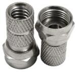 Lechpol F típusú koaxiális csatlakozó 6, 8 mm-es kábelhez, tömítéssel (32124)