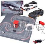 Jokomisiada Távirányítós, USB-s építőkocka versenypálya 2 Bugatti miniautóval, 64×64 cm (21212)