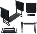 Longwell Industrial Ltd Összecsukható kerti térdeplő ülőke szerszámos övvel és 2 tárolóval (G-987)