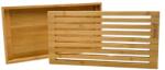 Eisenbach Bambusz morzsatálcás kenyérvágó deszka 37×20 cm (G0125)