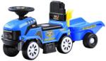 Jokomisiada Gyermek lábbal hajtós traktor utánfutóval, zenélő kormánnyal, 88 cm (17374)