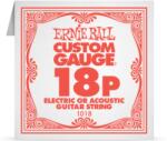 Ernie Ball Single Plain Steel 018 - arkadiahangszer