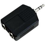 Voice-Kraft ADA-084 3.5 Jack(p) - 2x3.5 Jack(m) átalakító sztereó