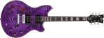 EVH SA-126 Special QM Transparent Purple - arkadiahangszer