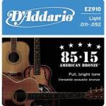 Daddario EZ910 Bronz 11-52 akusztikus húr szett