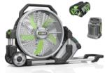 EGO FN 1800E akkus ventilátor 56 V | Szénkefementes | 1 x 5 Ah akku + töltő (FN 1800E KIT)