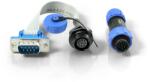 QuWireless QRS232 извод за контакти RS-232 Черен, Син, Бяла (QRS232)