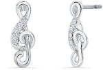 CRYSTalp Cercei stud originali Cheia Sol 4363. CRY. R