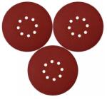 TOYA Fíbertárcsa tépőzáras 180 mm P40 (3 db/cs) (YT-83460)