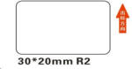 Niimbot címkék R 30x20mm 320db fehér B21, B21S, B3S, B1 címkékhez (A2A88658501)