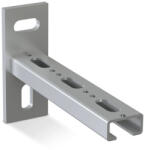 Niczuk Hosszanti sínkonzol 30x16 312mm C profil SS-C2, 0-300 80930163000 (80930163000)