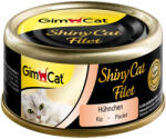 GimCat 6x70g GimCat ShinyCat Csirke nedves macskatáp