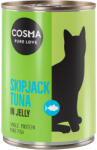 Cosma 6x400g Cosma Original aszpikban skipjack tonhal nedves macskatáp