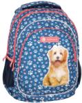 Astra Kutyás ergonomikus iskolatáska, hátizsák - 3 rekeszes - Cute Puppy - Astrabag (502022140) (A502022140)