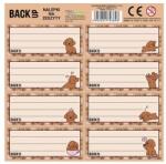 DERFORM BackUp 8 db-os füzetcímke - Fluffy Puppy (NNZB7A17) (NNZB7A17) - gyerekjatekbolt