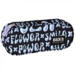 DERFORM BackUp Hologramos ovális tolltartó - Hologramos feliratok (PB6A08) (PB6A08)