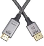 PremiumCord DisplayPort 1.4 HDMI 2.1 Átalakító Fekete 2m kportadk05-02 (kportadk05-02)