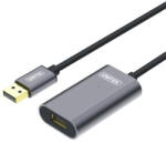 Unitek Prémium Aktív USB 3.0 hosszabbító kábel Aluminum 10m (Y-3005) (Y-3005)