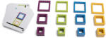 BS Toys Frames, joc de rapiditate cu rame din lemn (BSGA349)