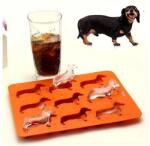  Szilikon jégkocka készítő tacskó formával