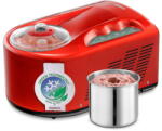 Nemox fagylaltgép, Gelato Pro 1700 up i-Green, előkészítés 1 kg / 15-20 perc, űrtartalom 1, 5 l, erős motor, automata és kézi ciklus, tartozékokkal, rozsdamentes acél, piros