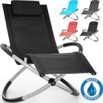  Összecsukható, dönthető nyugágy, szék 5 féle színben - Sun - türkiz (TVRLG-004)