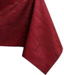 AmeliaHome Asztalterítő Vesta bordó dombornyomott modern 150x550 owal AmeliaHome