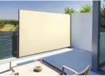  Bewello belátásgátló, Professzionális szélvédő, árnyékoló oldalsó napellenző 300 cm x 150 cm bézs (4006094)