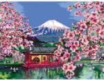 Ravensburger - CreArt Pictura pe numere pentru adulti Flori de cires japonez (art_RVSPBN20177)