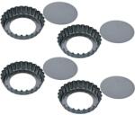 Tescoma Delícia tapadásmentes piteforma, kivehető talppal, 10 cm x 2 cm 4 db (TE-623111)