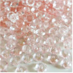 CsimpiStore Csiszolt Kristály gyöngy Világos rózsaszín (8mm, Műanyag) 20g/csomag