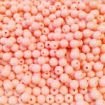 CsimpiStore Dekor Gyöngy barack virág (8mm, műanyag) 20g/csomag